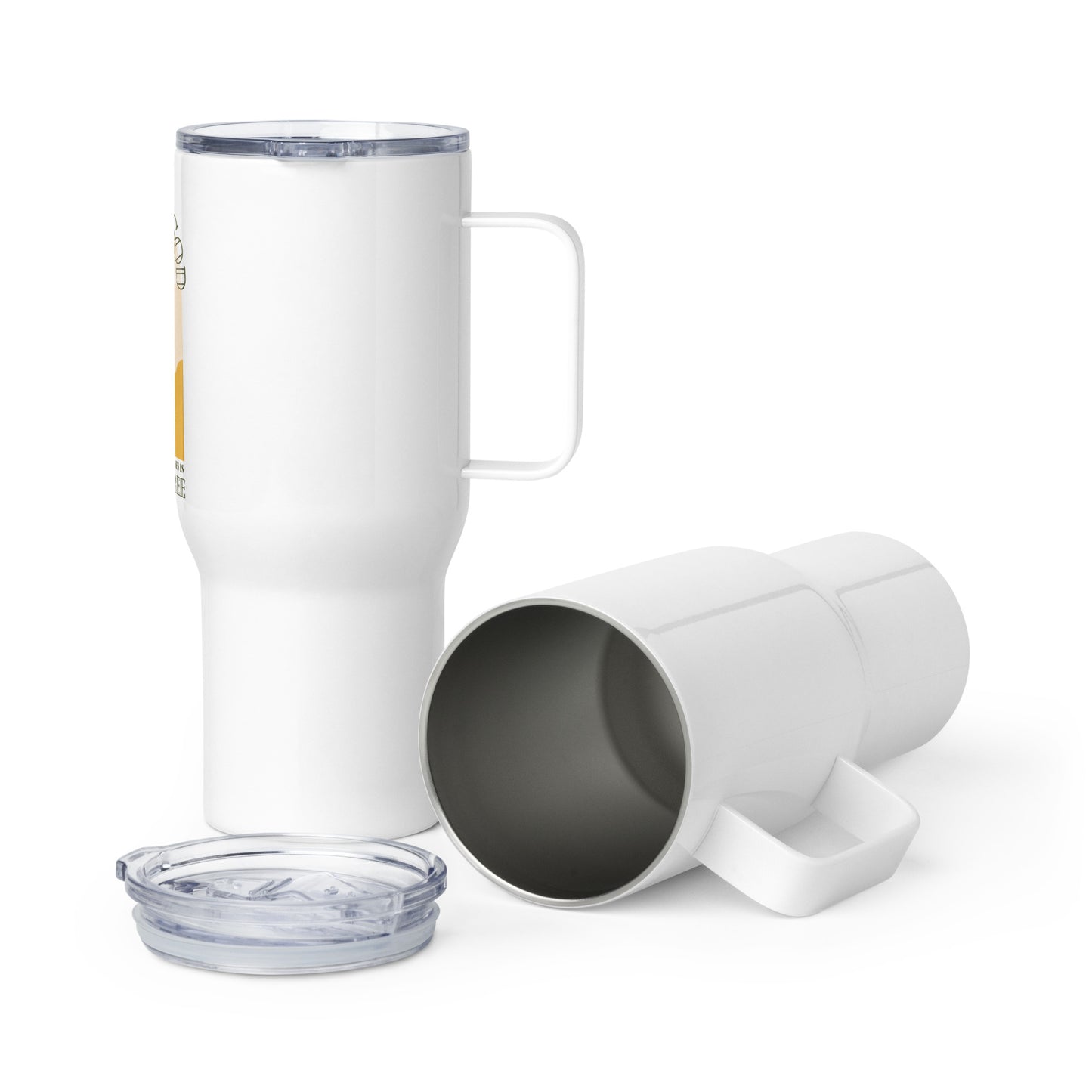 IGIT White Travel Mug